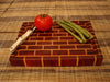 Brickyard Series Large Cutting Board - Padauk & Maple