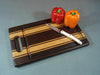 Cabin Series Medium Cutting Board with Handle - Walnut & Cherry