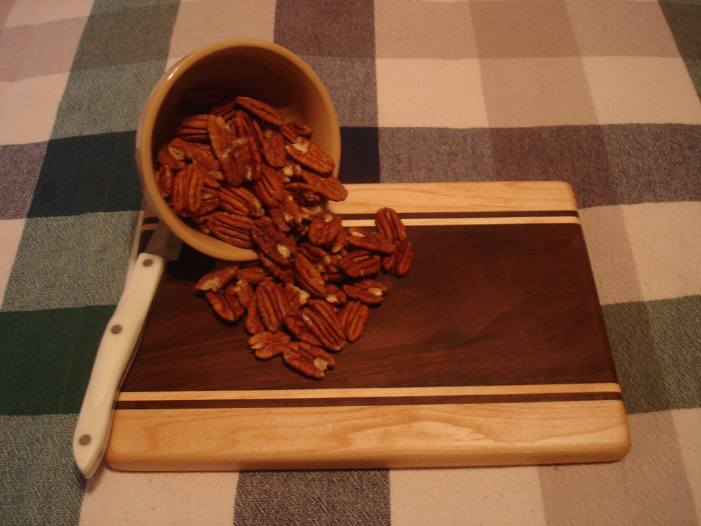 Expression Series Small Cutting Board - Maple & Walnut