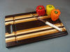 Manhattan Series Large Cutting Board with Handle - Walnut, Cherry & Maple