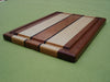 Signature Collection Medium Cutting Board - Sapele, Maple, Walnut & Cherry