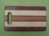 Signature Collection Small Cutting Board with Handle - Sapele, Maple, Walnut & Cherry