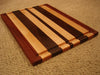 Woodland Series Medium Cutting Board - Sapele, Maple & Walnut
